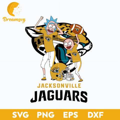Rick and Morty Jacksonville Jaguars Svg, Jacksonville Jaguars Svg, Nfl Svg, Png, Dxf, Eps File