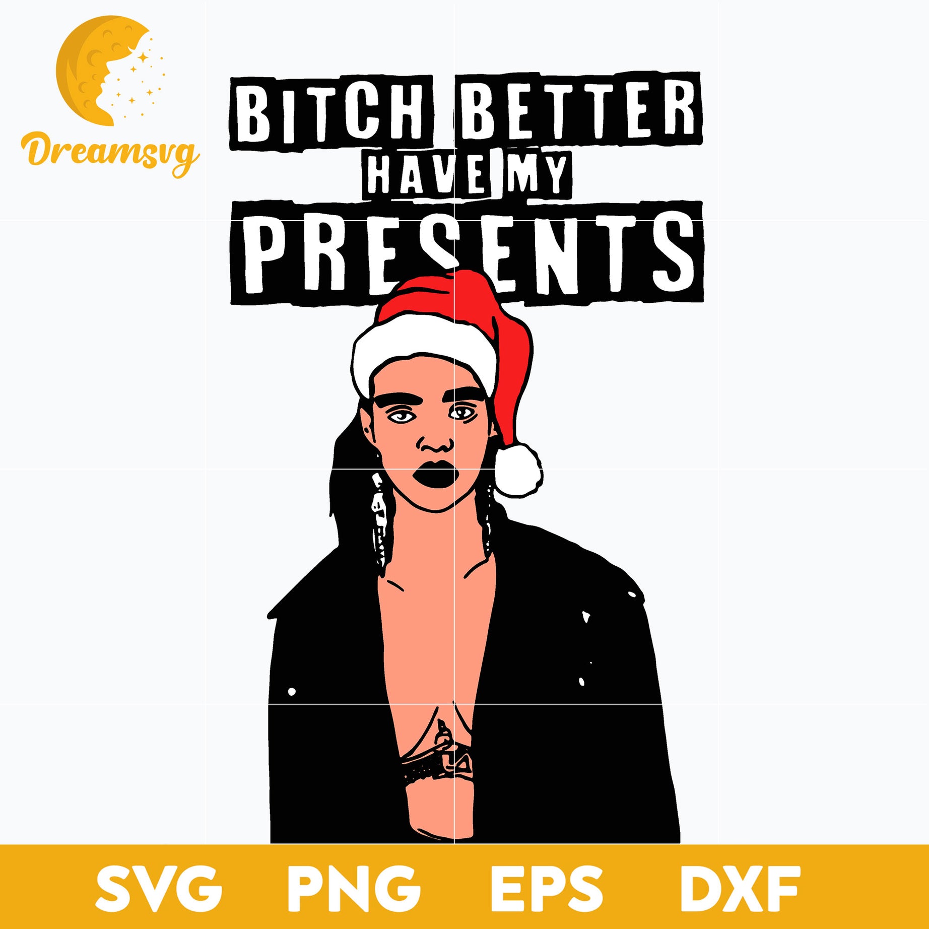 Rihanna Christmas SVG, Christmas SVG, PNG DXF EPS Digital File.