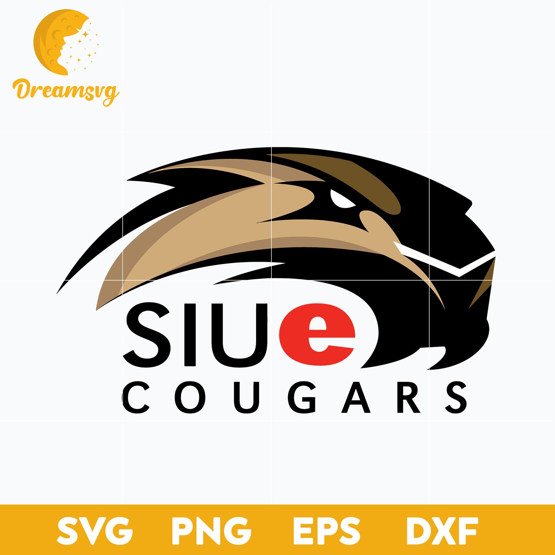 SIU Edwardsville Cougars Svg, Logo Ncaa Sport Svg, Ncaa Svg, Png, Dxf, Eps Download File.