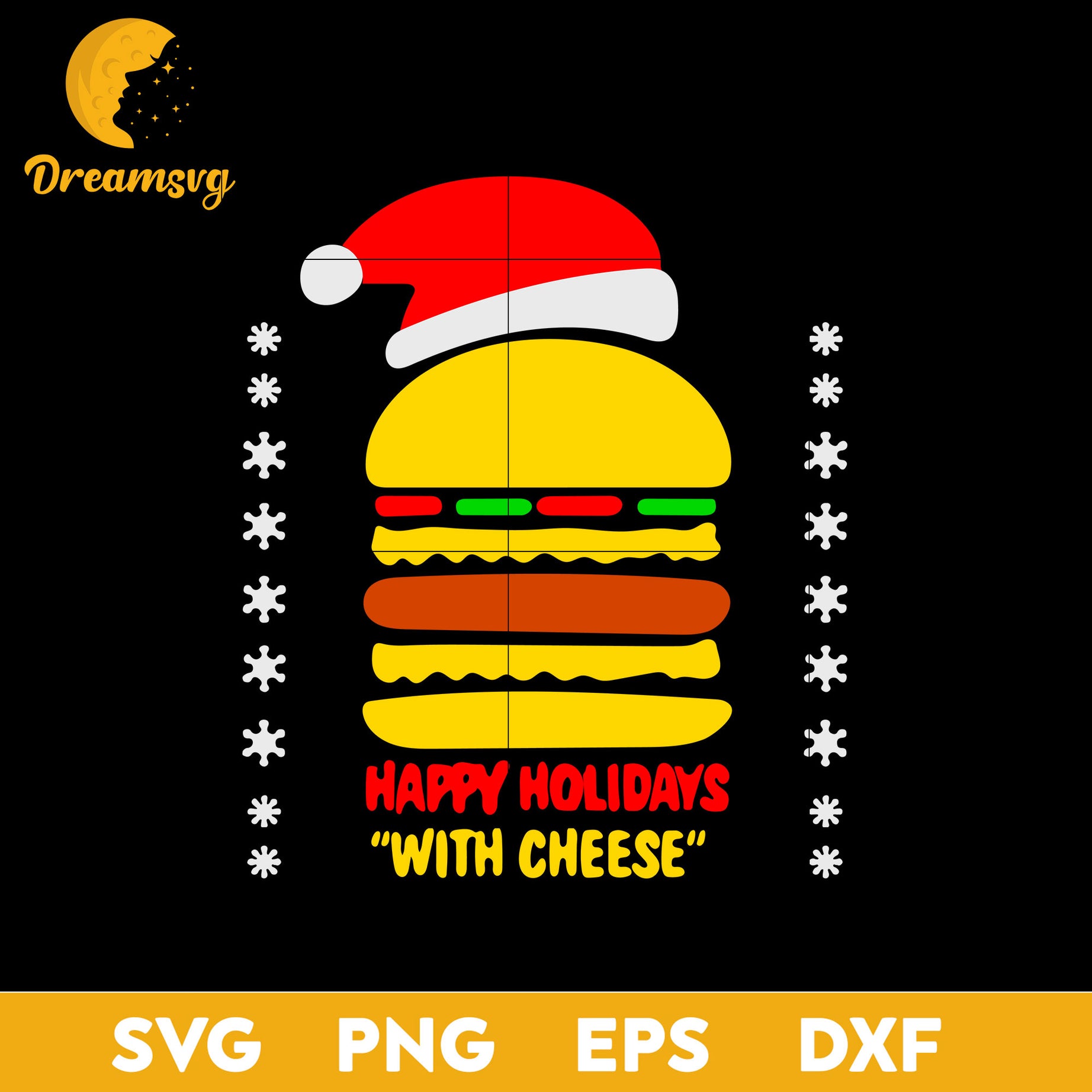 Samuel Jackson Happy Holidays With Cheese Christmas SVG, Christmas SVG, PNG DXF EPS Digital File.