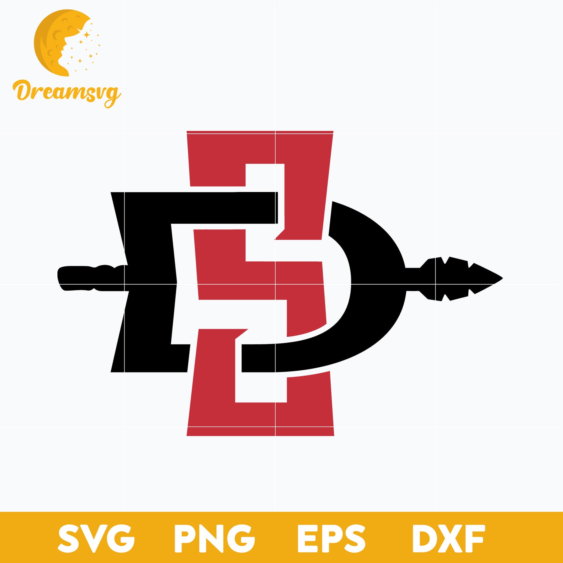 San Diego State Aztecs Svg, Logo Ncaa Sport Svg, Ncaa Svg, Png, Dxf, Eps Download File.