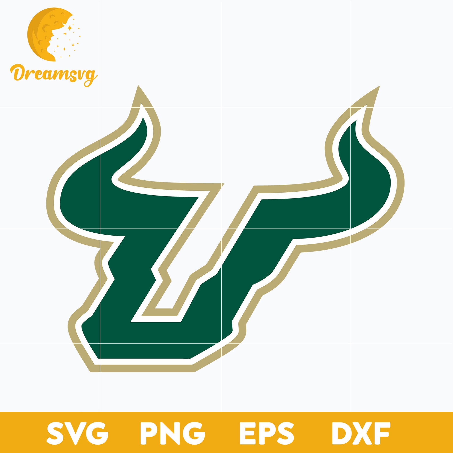 South Florida Bulls Svg, Logo Ncaa Sport Svg, Ncaa Svg, Png, Dxf, Eps Download File.