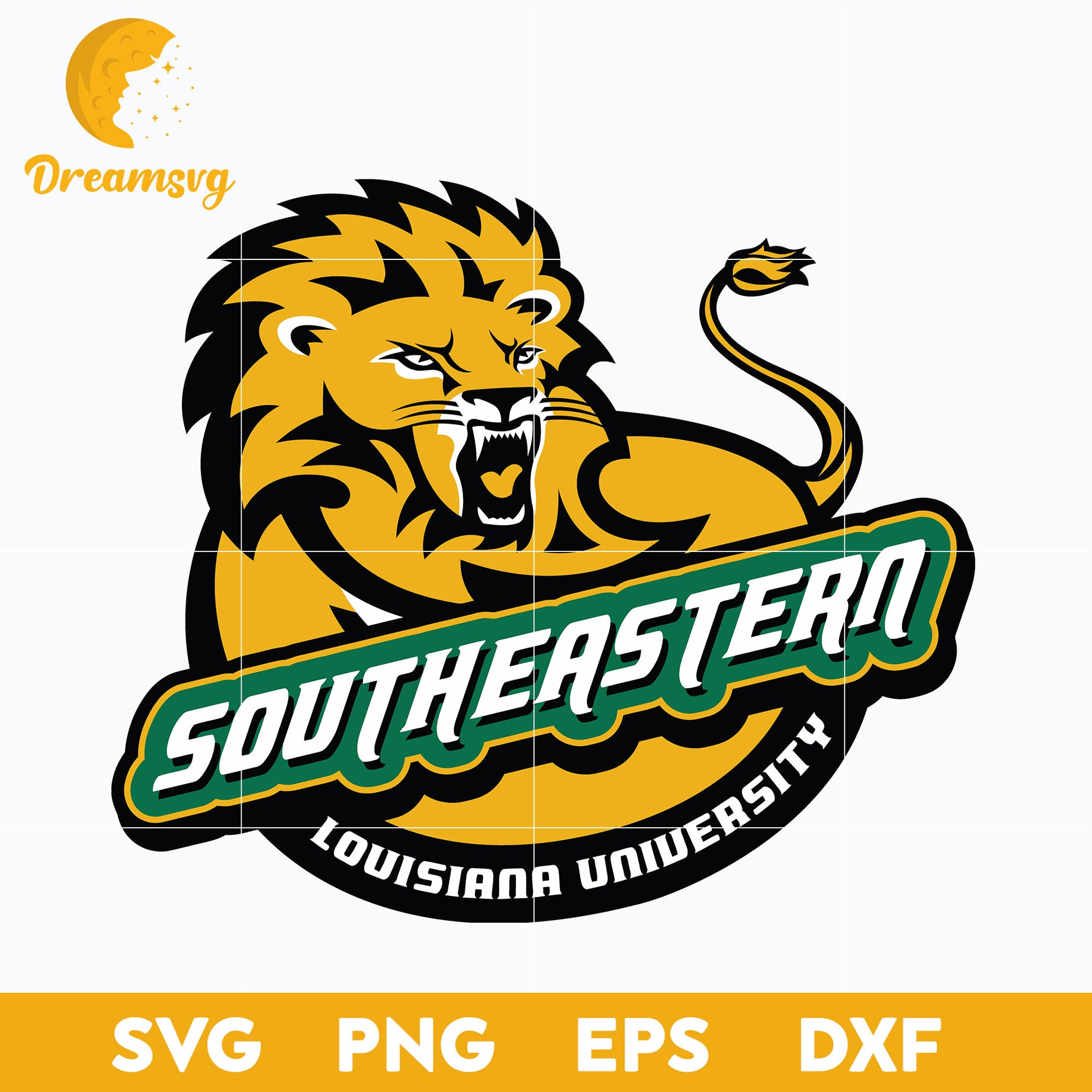 Southeastern Louisiana Lions Svg, Logo Ncaa Sport Svg, Ncaa Svg, Png, Dxf, Eps Download File.