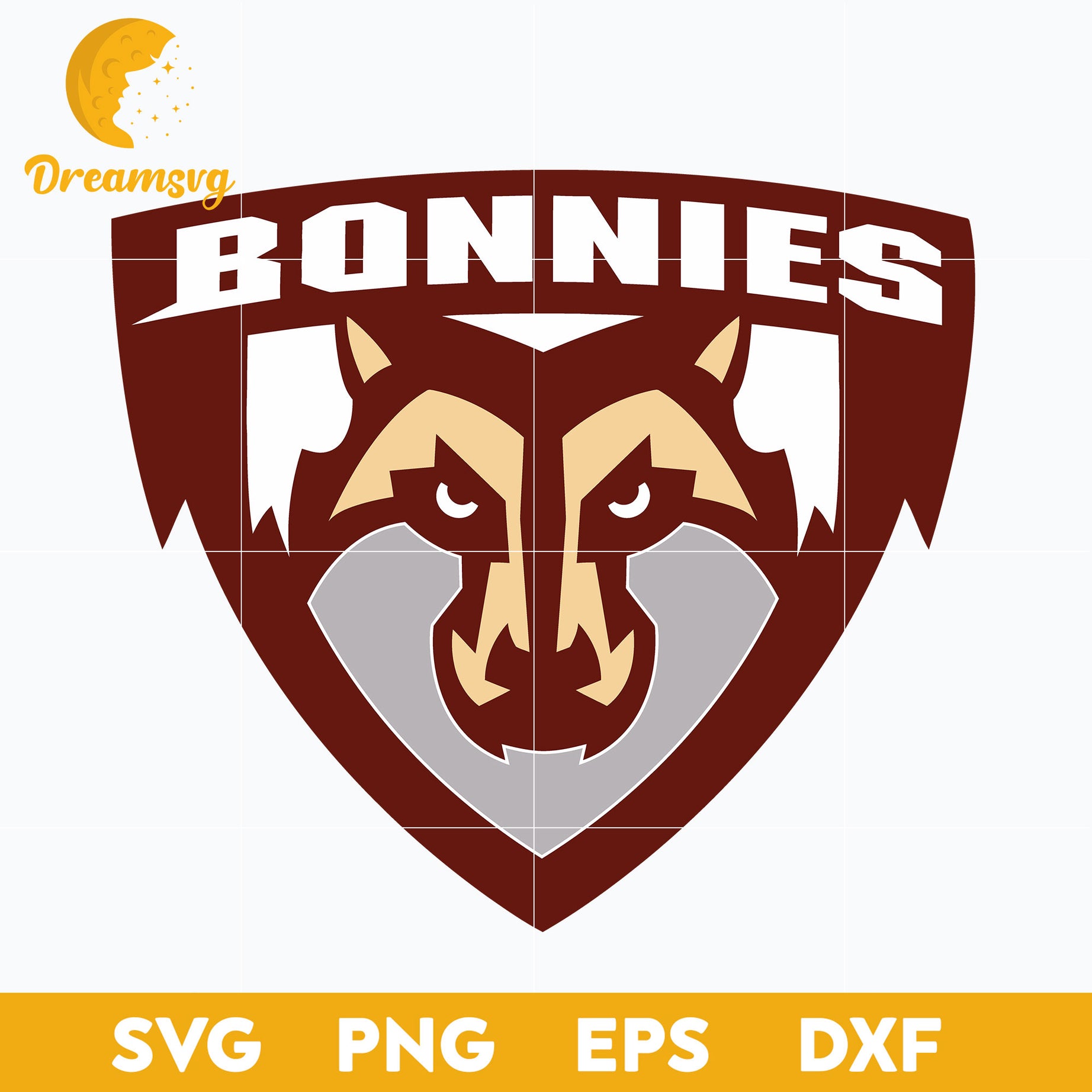 St Bonaventure Bonnies Svg, Logo Ncaa Sport Svg, Ncaa Svg, Png, Dxf, Eps Download File.