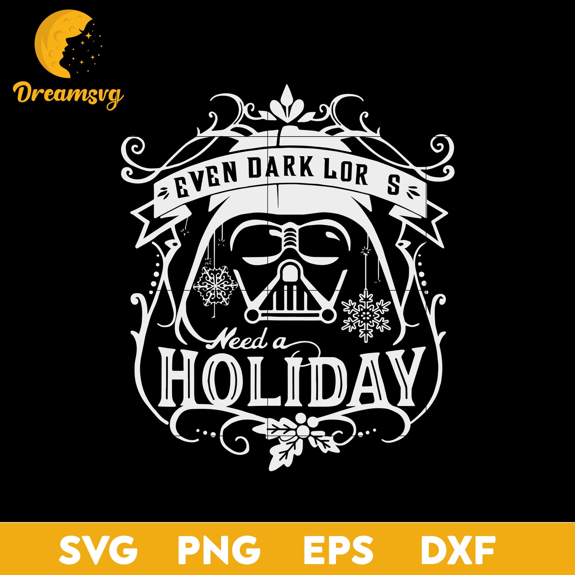 Star Wars Darth Vader Needs A Christmas SVG, Christmas SVG, PNG DXF EPS Digital File.