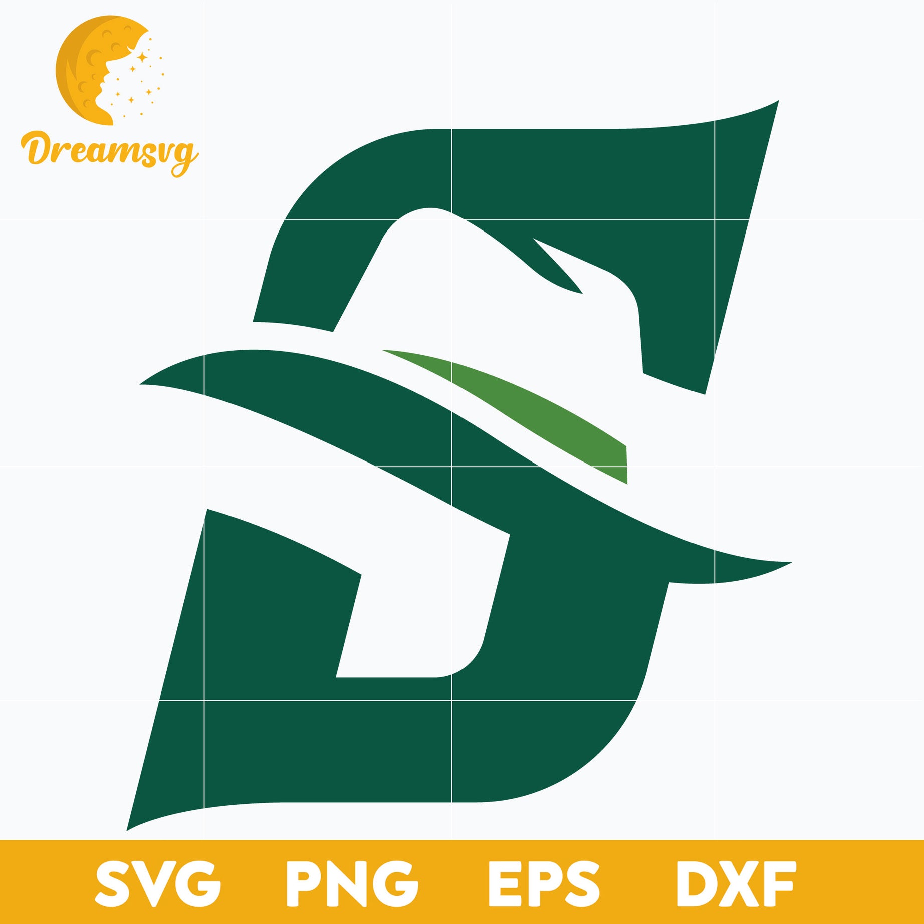 Stetson Hatters Svg, Logo Ncaa Sport Svg, Ncaa Svg, Png, Dxf, Eps Download File.