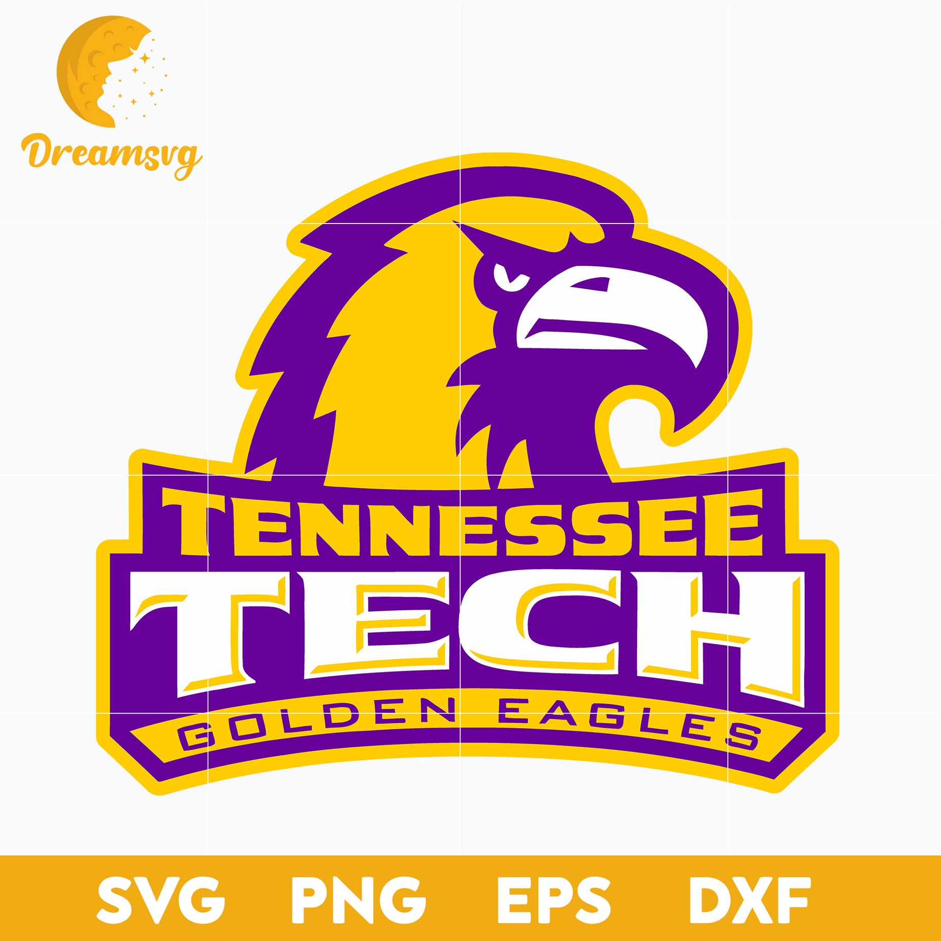 Tennessee Tech Golden Eagles Svg, Logo Ncaa Sport Svg, Ncaa Svg, Png, Dxf, Eps Download File.