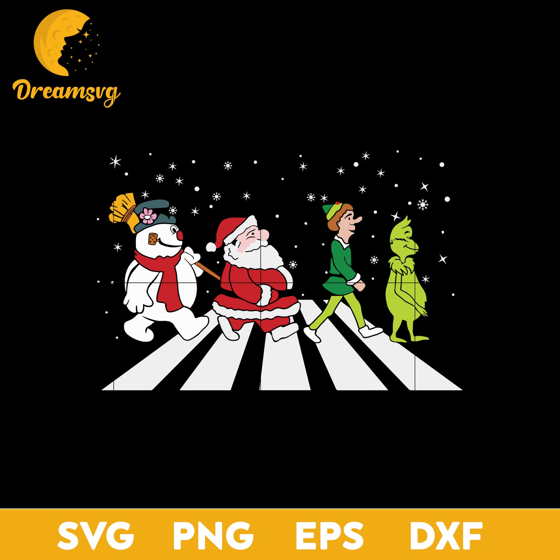 The Beatle Christmas Santa Claus SVG, Christmas SVG, PNG DXF EPS Digital File.