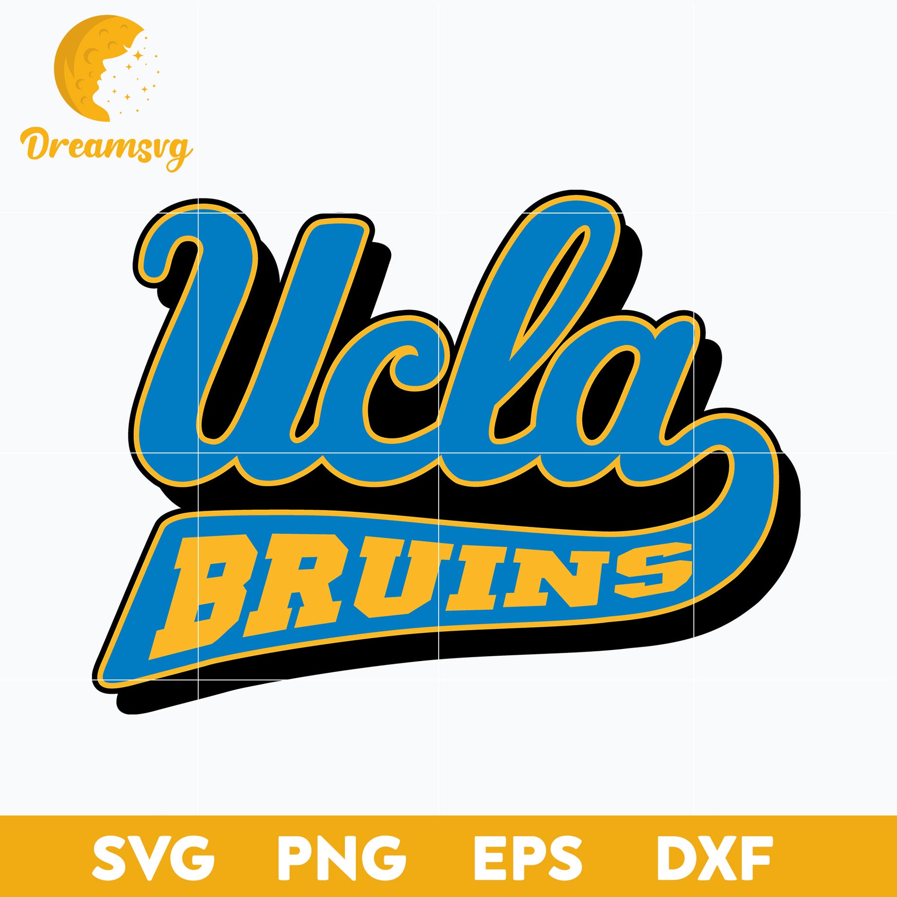UCLA Bruins Svg, Logo Ncaa Sport Svg, Ncaa Svg, Png, Dxf, Eps Download File.