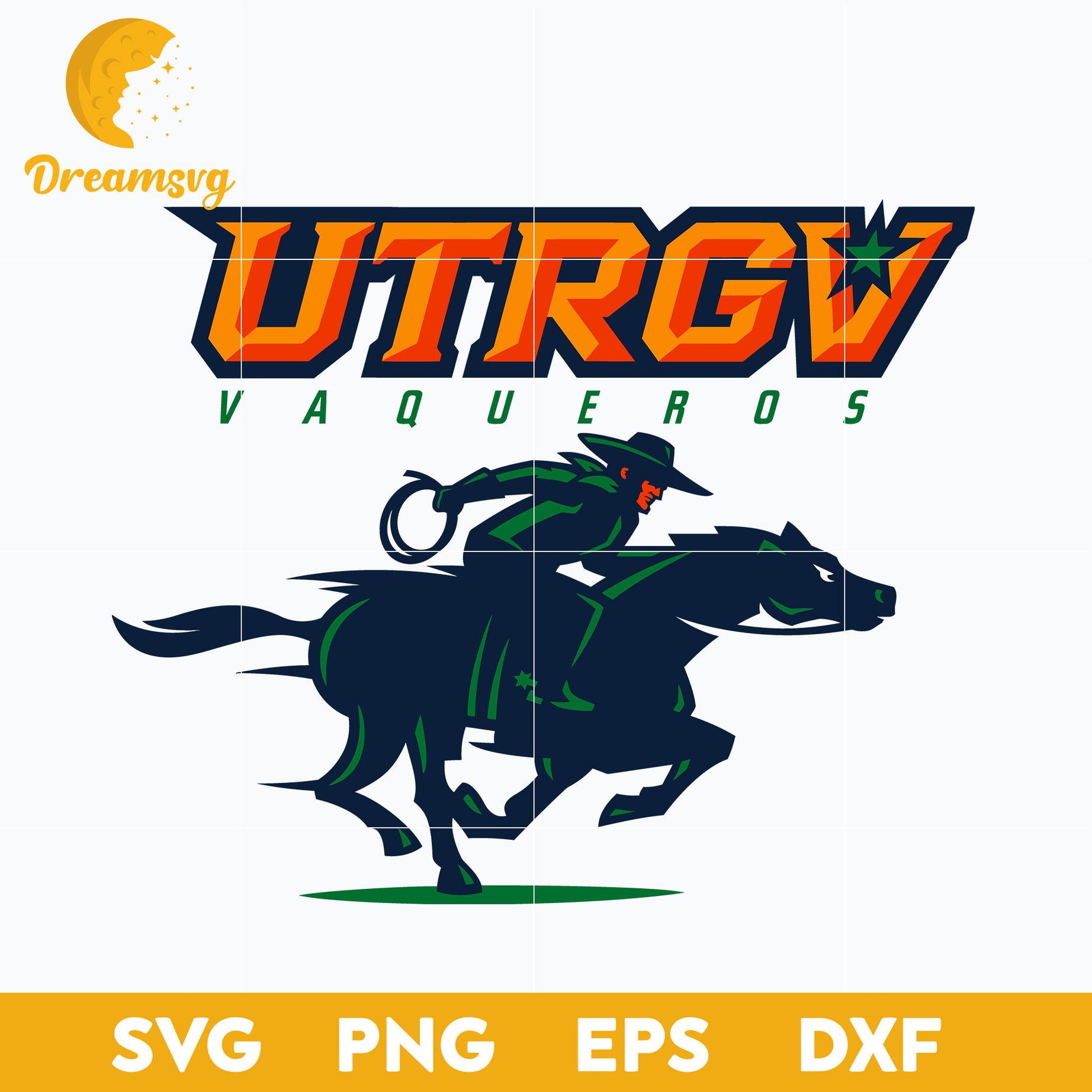 UTRGV Vaqueros Svg, Logo Ncaa Sport Svg, Ncaa Svg, Png, Dxf, Eps Download File.