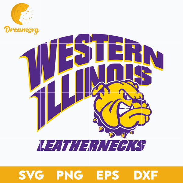 Western Illinois Leathernecks Svg, Logo Ncaa Sport Svg, Ncaa Svg, Png, Dxf, Eps Download File.