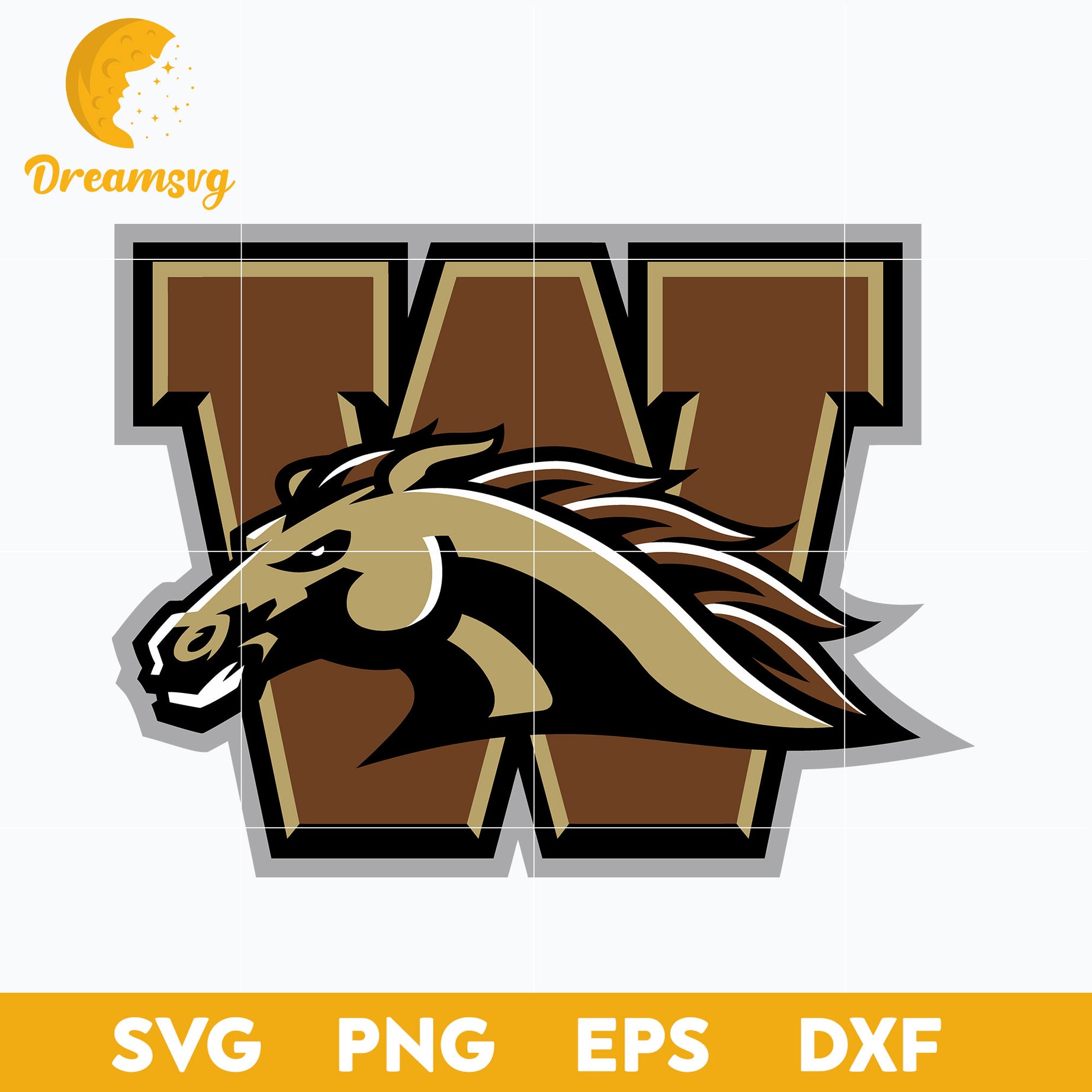 Western Michigan Broncos Svg, Logo Ncaa Sport Svg, Ncaa Svg, Png, Dxf, Eps Download File.