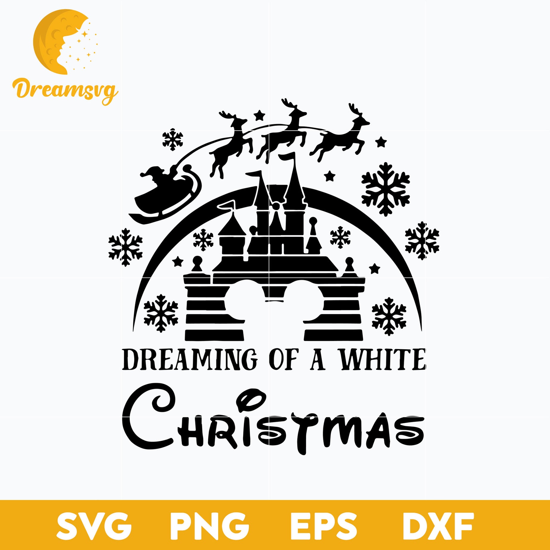 Christmas Disney SVG, Christmas SVG, PNG DXF EPS Digital File.