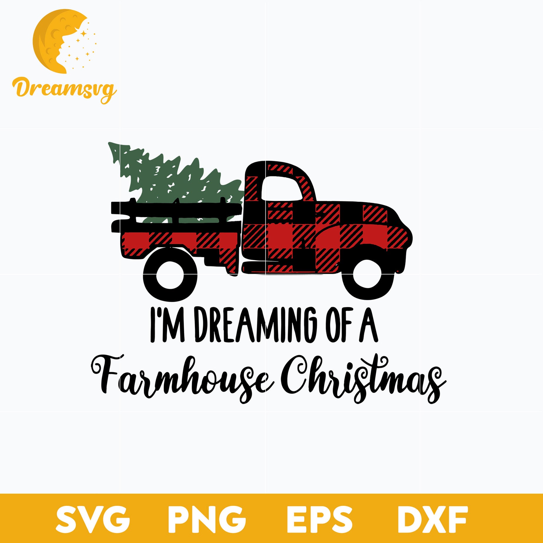 Farmhouse Christmas SVG, Christmas SVG, PNG DXF EPS Digital File.