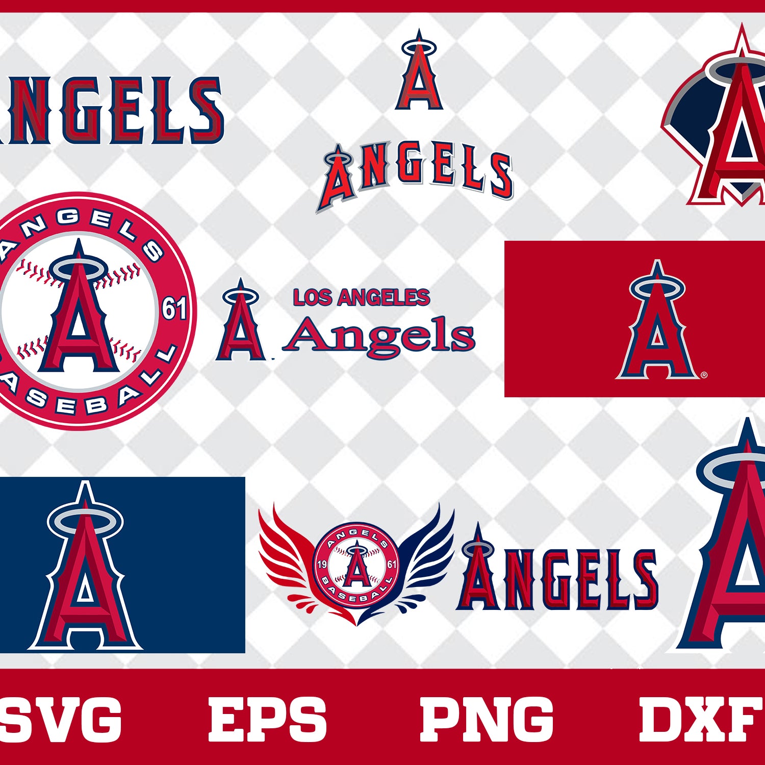Los Angeles Angels bundle svg, Los Angeles Angels svg, Angels svg, Angels svg for cut, png, dxf, eps digital file MBL30012113