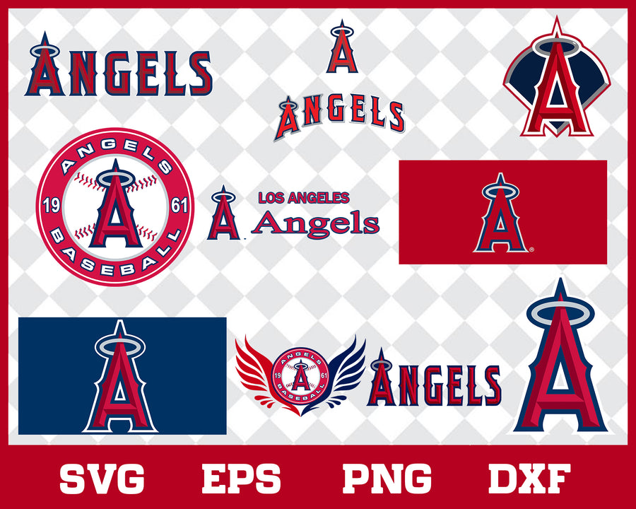 Los Angeles Angels bundle svg, Los Angeles Angels svg, Angels svg, Angels svg for cut, png, dxf, eps digital file MBL30012113