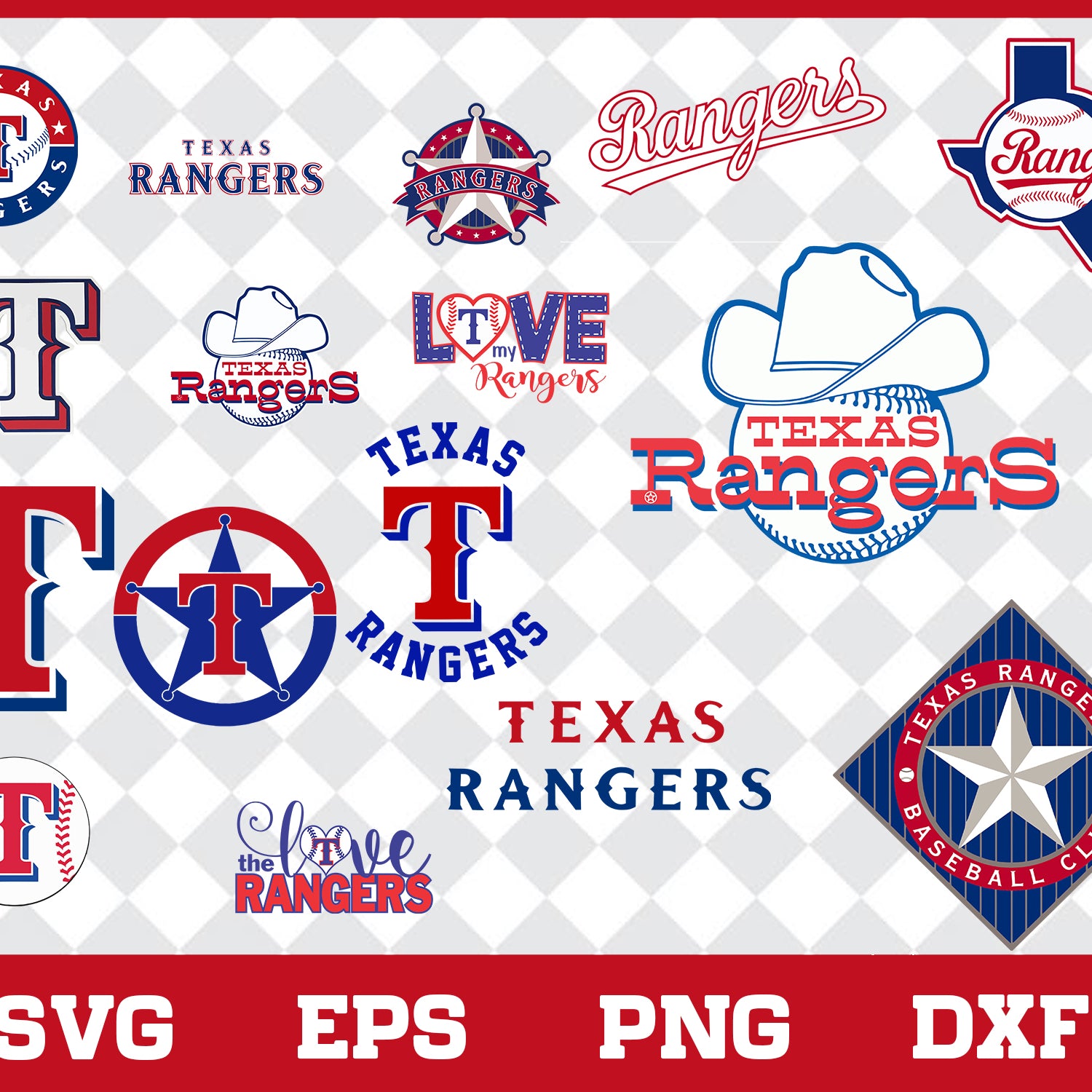 Texas Rangers Bundle svg, Texas Rangers svg, Rangers svg, Rangers svg for cut, png, dxf, eps digital file MBL30012128