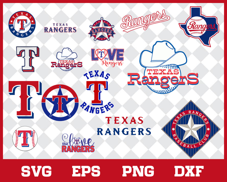 Texas Rangers Bundle svg, Texas Rangers svg, Rangers svg, Rangers svg for cut, png, dxf, eps digital file MBL30012128