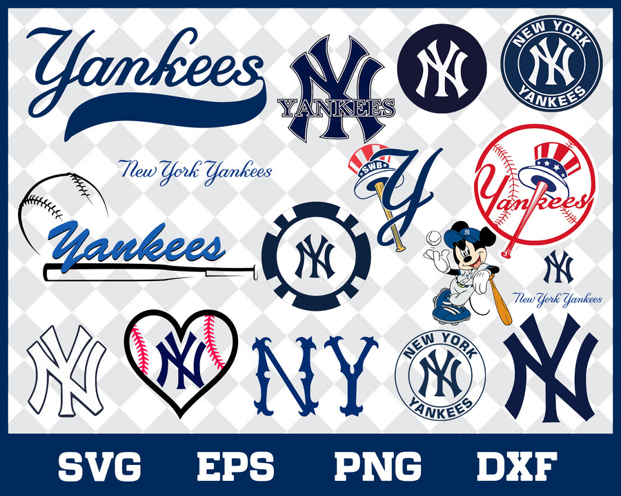 NewYork Yankees Bundle svg, NewYork Yankees svg,Yankees svg, Yankees svg for cut, png, dxf, eps digital file MBL30012119