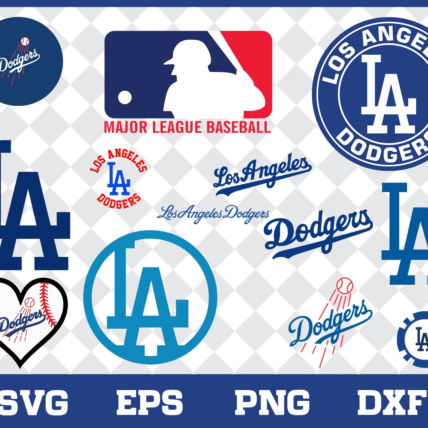 Los Angeles Dodgers bundle svg, Los Angeles Dodgers svg, Dodgers svg, Dodgers svg for cut, png, dxf, eps digital file MBL30012114