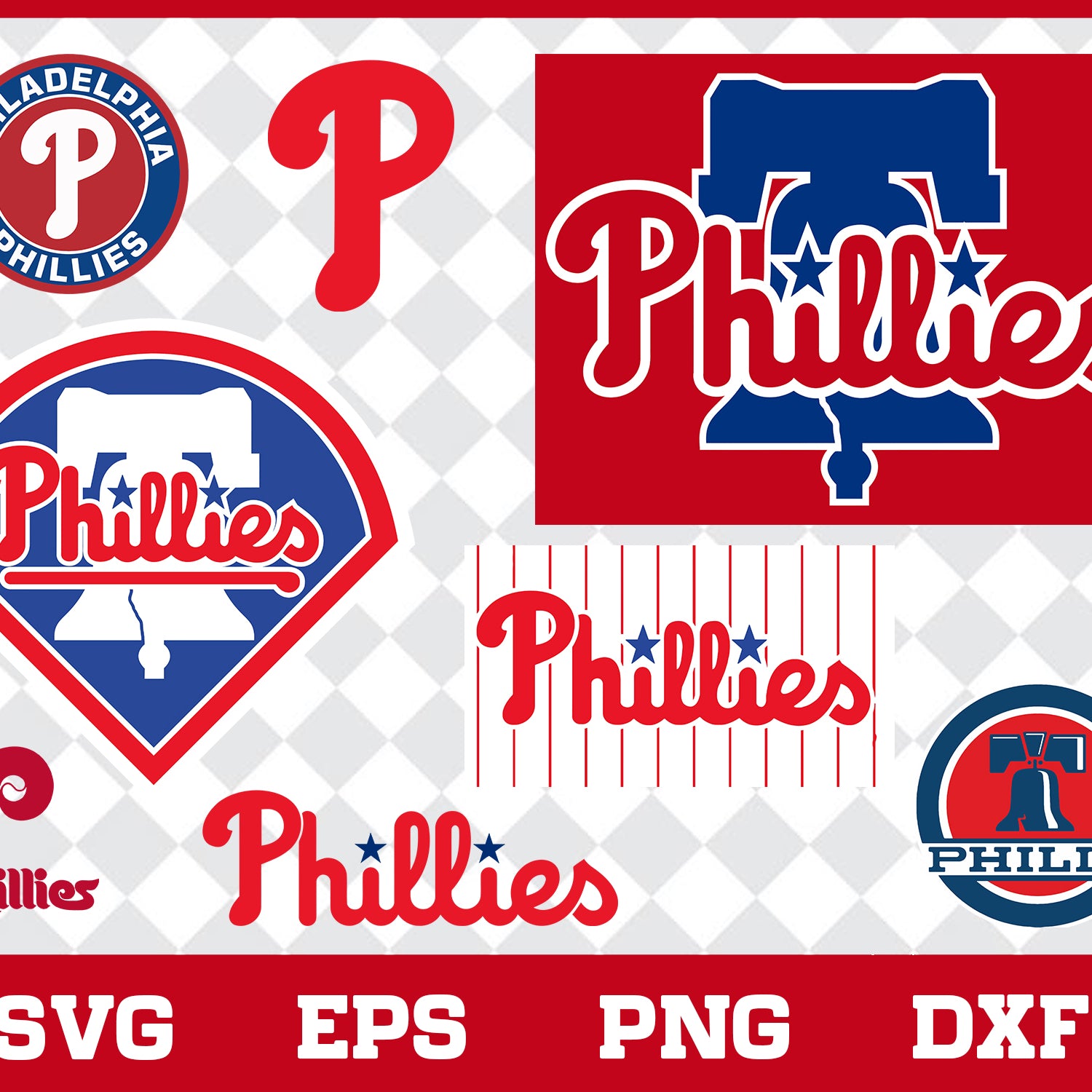 Philadelphia Phillies Bundle svg, Philadelphia Phillies svg, Phillies svg, Phillies svg for cut, png, dxf, eps digital file MBL30012121