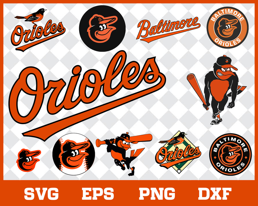 Baltimore Orioles bundle svg, Baltimore Orioles svg, Orioles svg, Orioles svg for cut, png, dxf, eps digital file MBL3001213