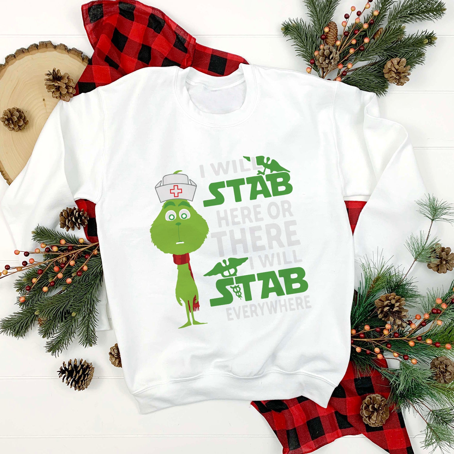 I Will Stab Here Or There I Will Stab Everywhere SVG, Christmas SVG.