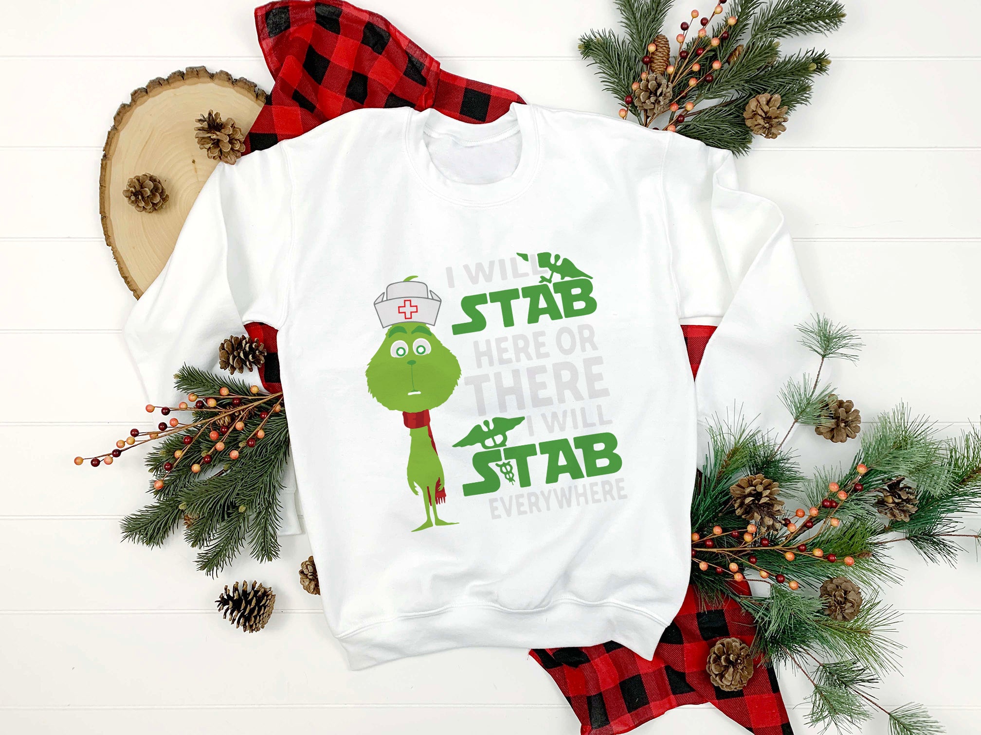 I Will Stab Here Or There I Will Stab Everywhere SVG, Christmas SVG.