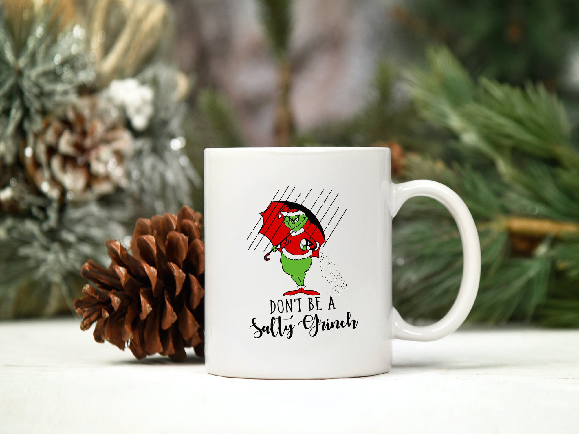 Don't Be A Sally Grinch Christmas Christmas Tree SVG, Christmas SVG File.