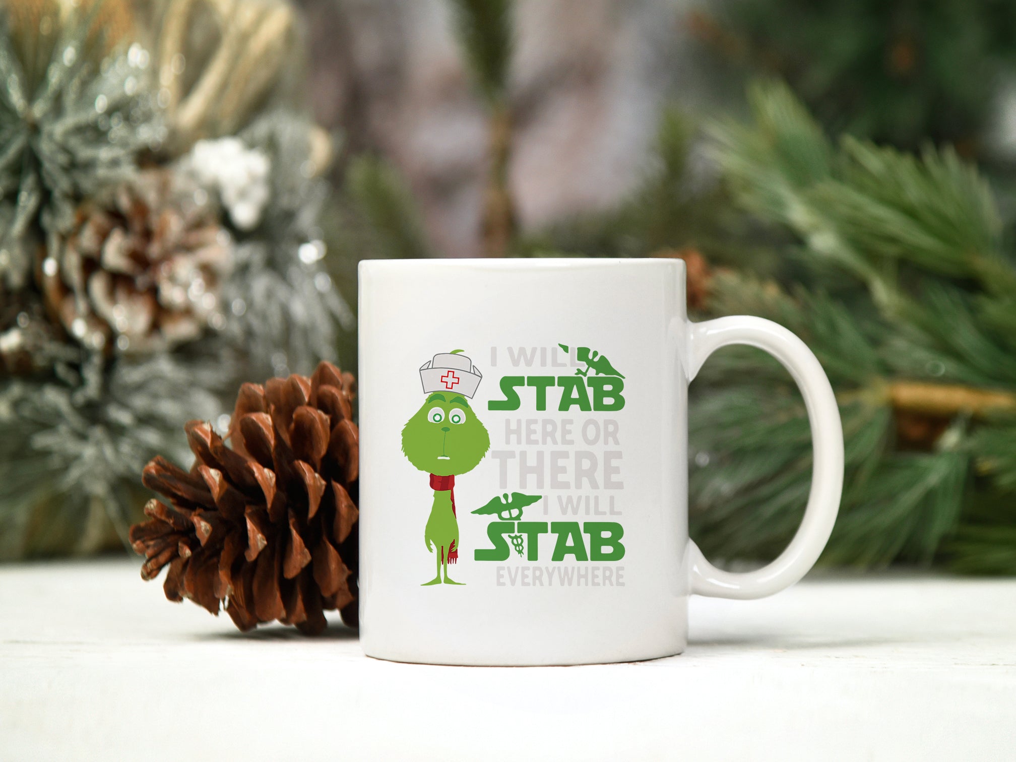 I Will Stab Here Or There I Will Stab Everywhere SVG, Christmas SVG.