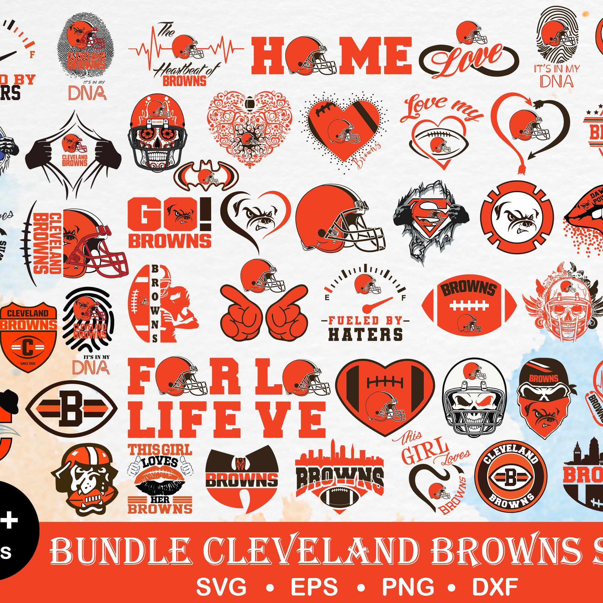 65+ Cleveland Browns bundle svg, Browns bundle svg, Nfl svg, png, dxf, eps digital file