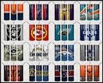32 Football Tumbler 20oz Design, Football team tumbler design template, NFL Sublimate tumbler 20oz Design