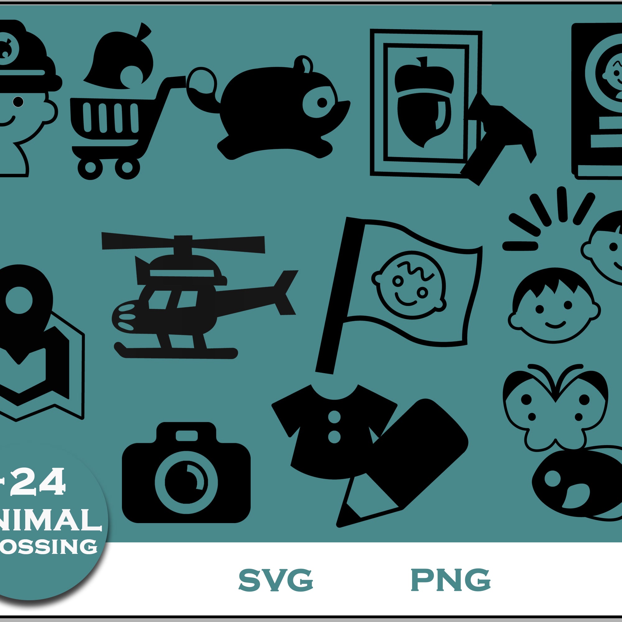 24+ Nook mobile Svg Bundle, Animal Crossing Svg Bundle, Animal Crossing Svg, Cartoon svg, png digital file