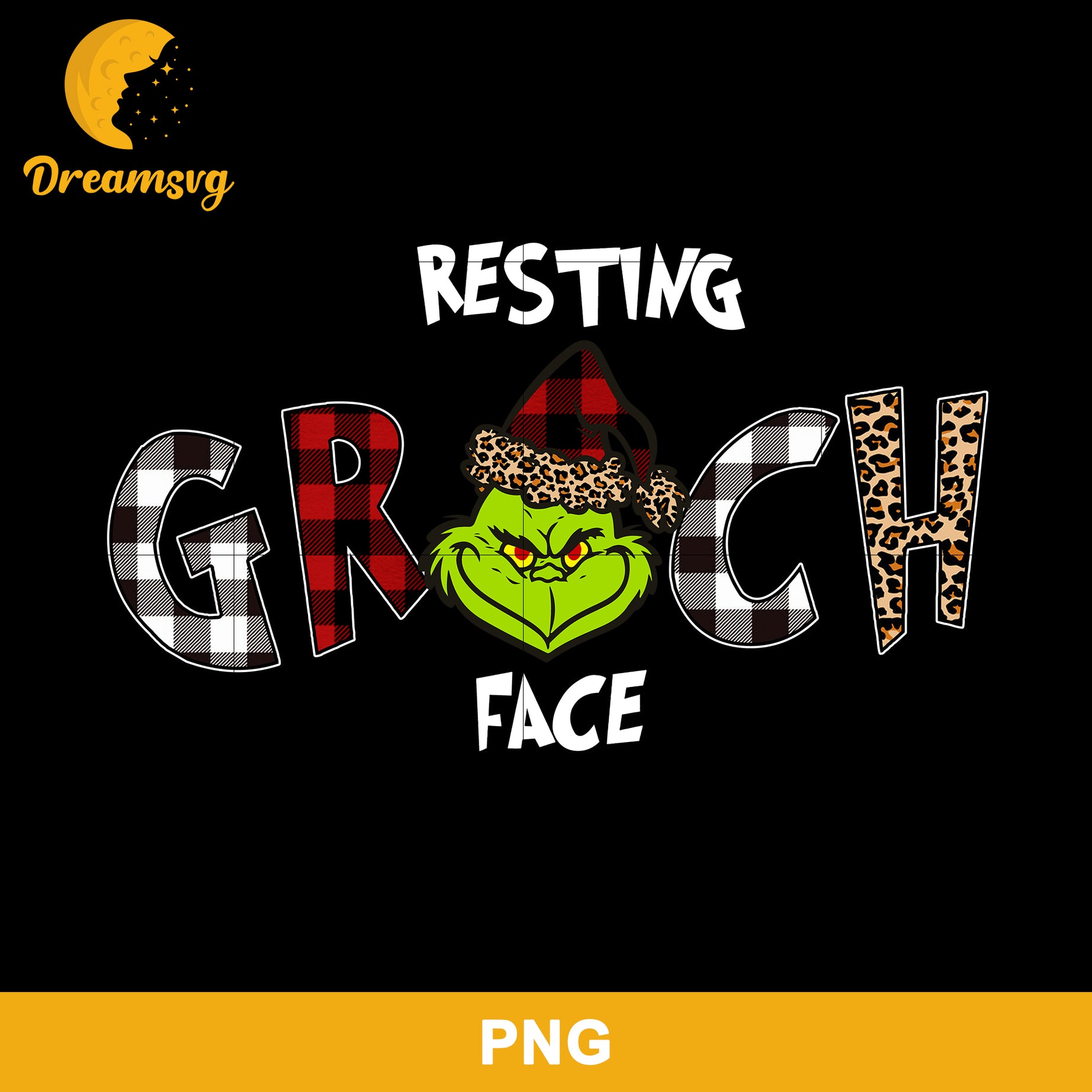 Resting Grinch Face Christmas PNG, Grinch Christmas PNG, Christmas PNG Digital File.