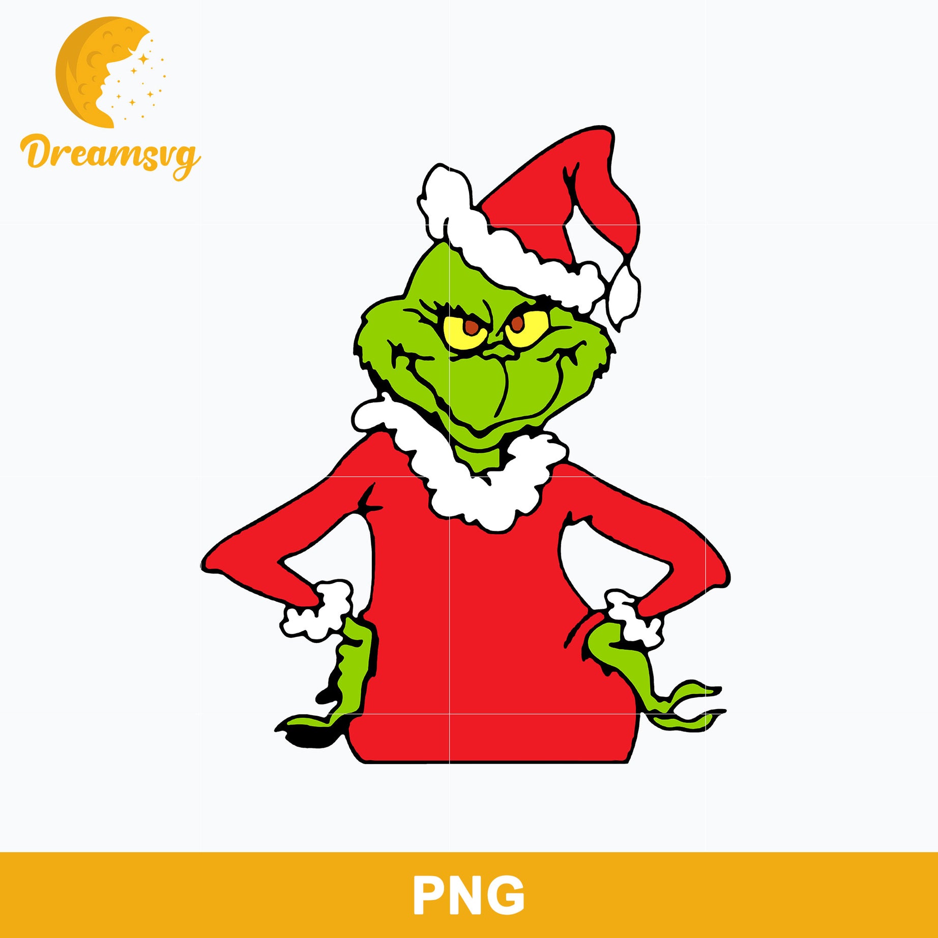 The Grinch Santa Christmas PNG, Grinch Christmas PNG, Christmas PNG.