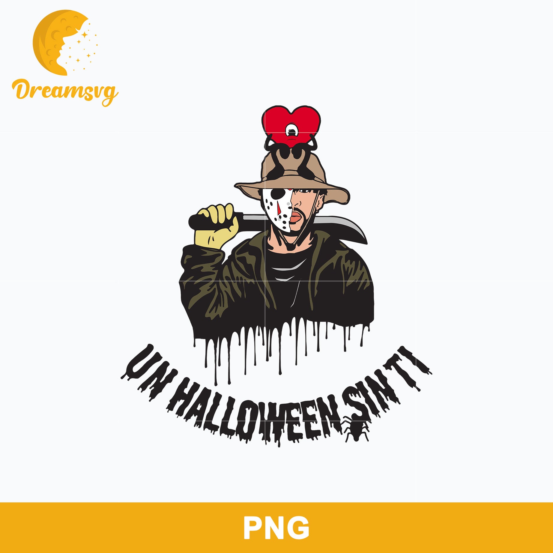 Bad Bunny Horror Halloween Png