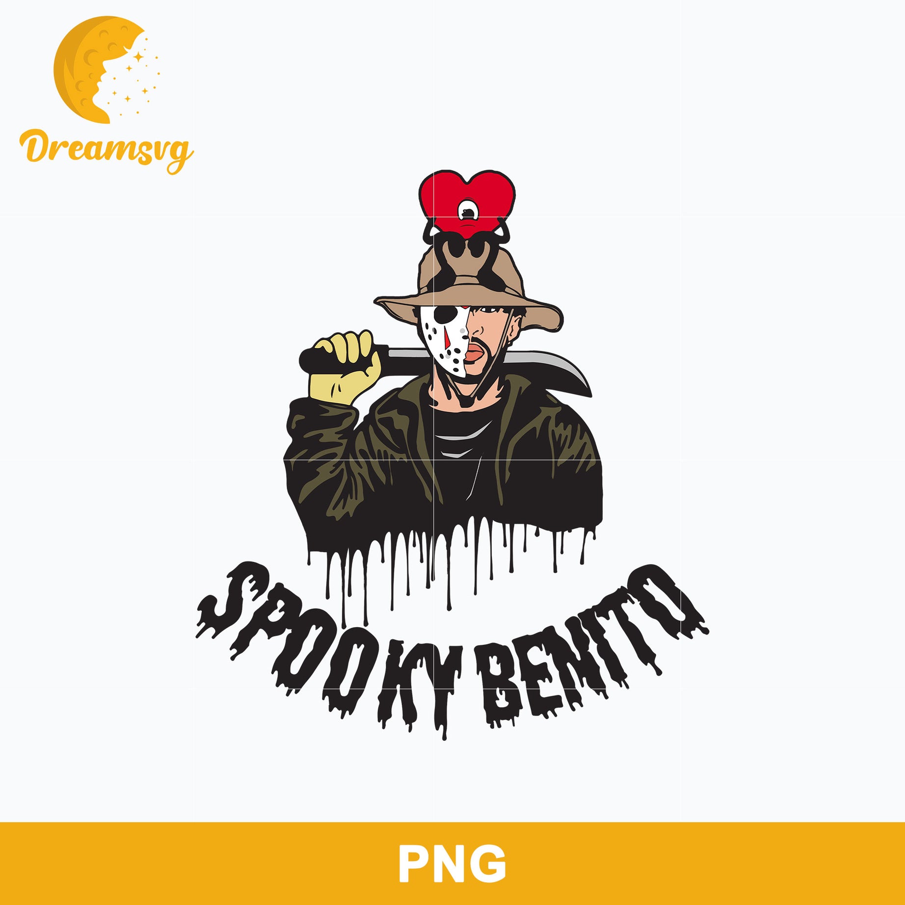 Bad Bunny Jason Voorhees Horror Halloween Png
