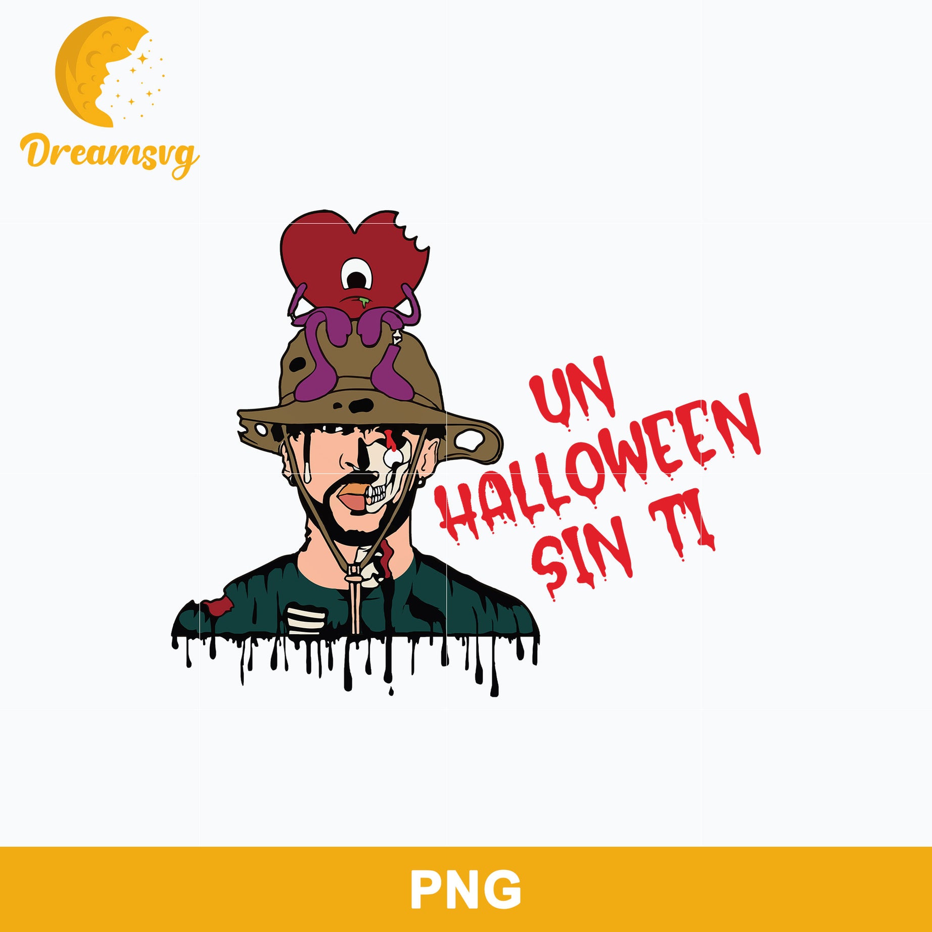 Bad Bunny Jason Voorhees Halloween Png