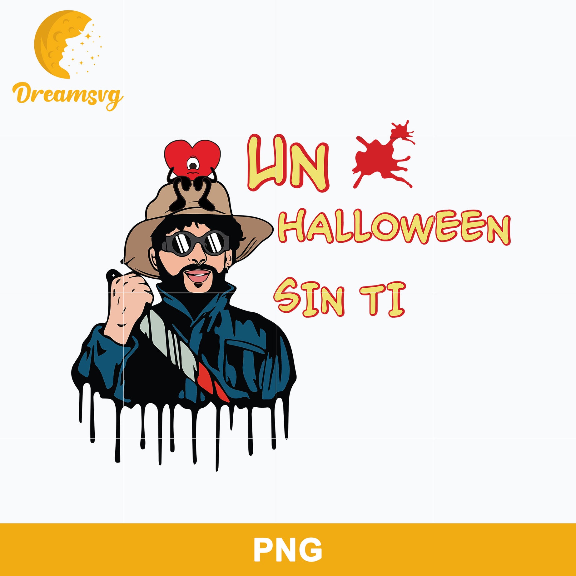 Bad Bunny Michael Myers Halloween Png