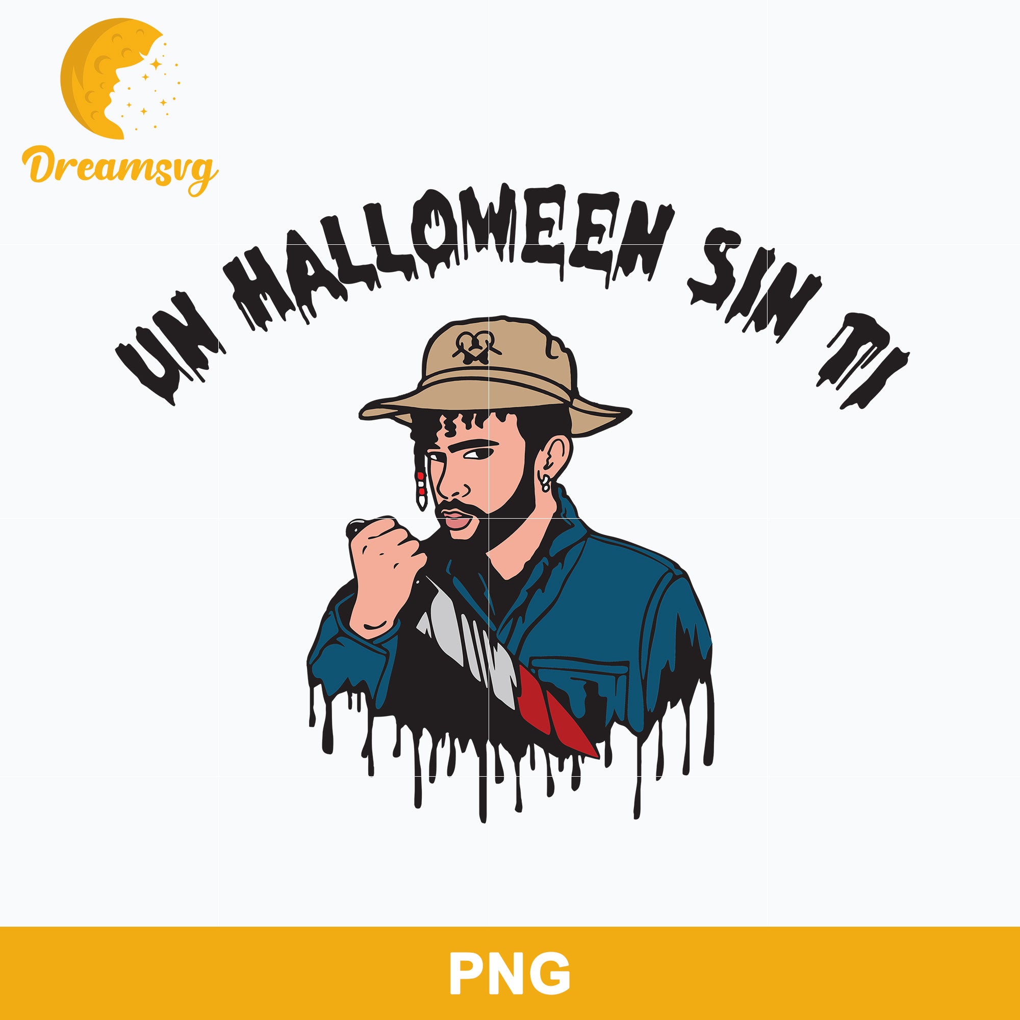 Bad Bunny Michael Myers Png