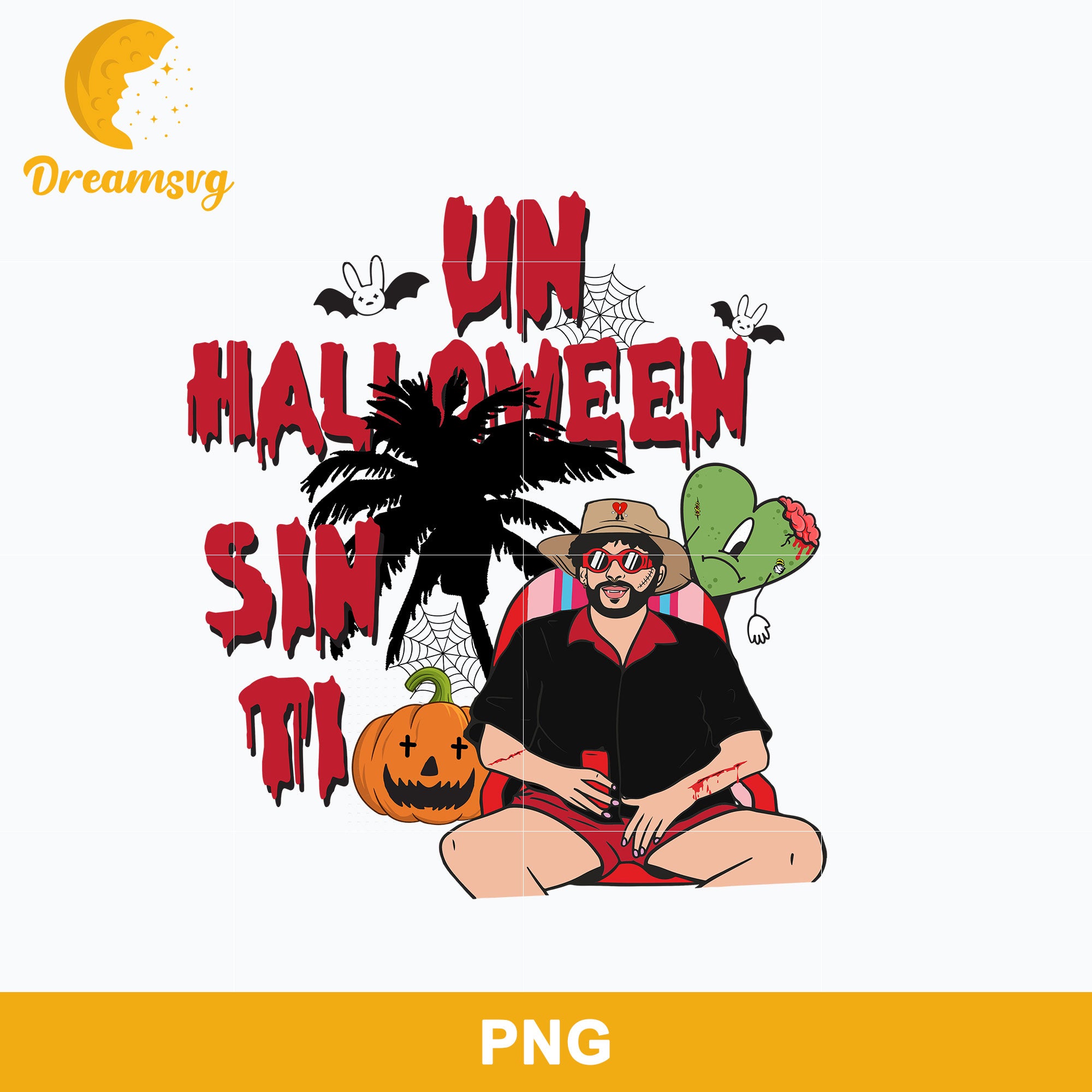 Bad Bunny Halloween Png