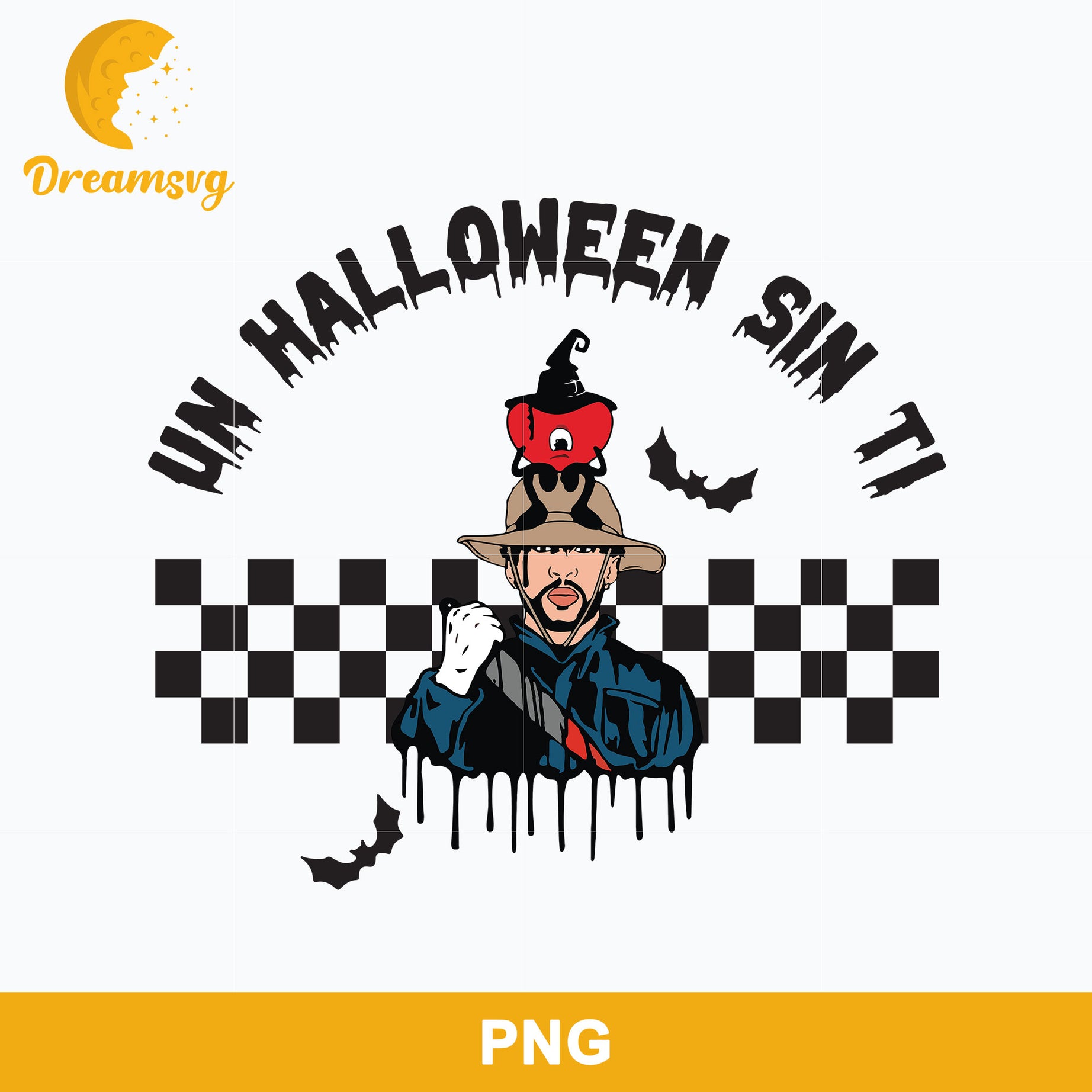 Bad Bunny Michael Myers Horror Png