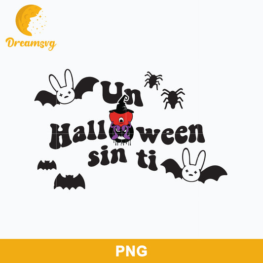 Bat Bunny Heart Halloween Png