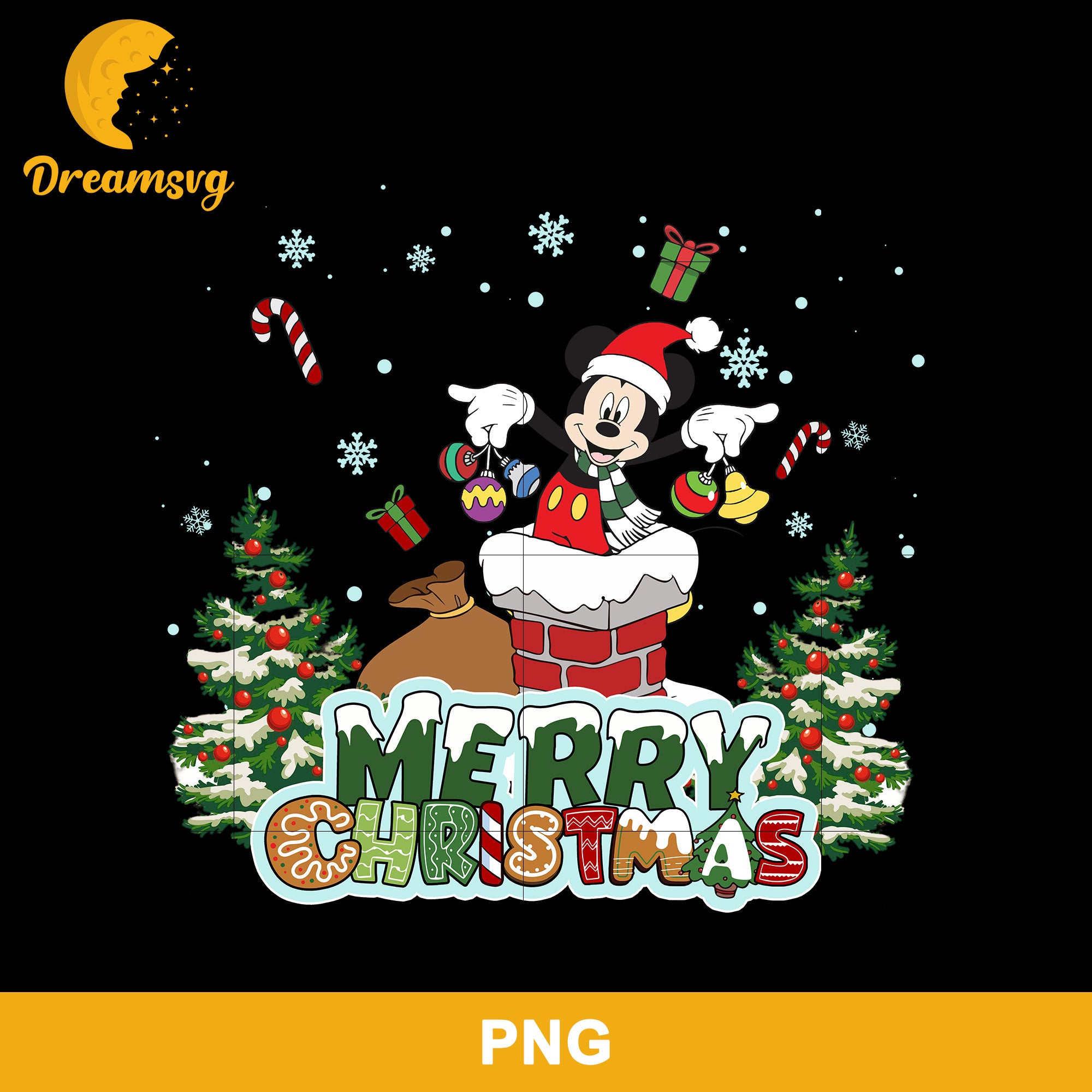 Christmas Mickey PNG, Disney Christmas PNG, Christmas PNG File.