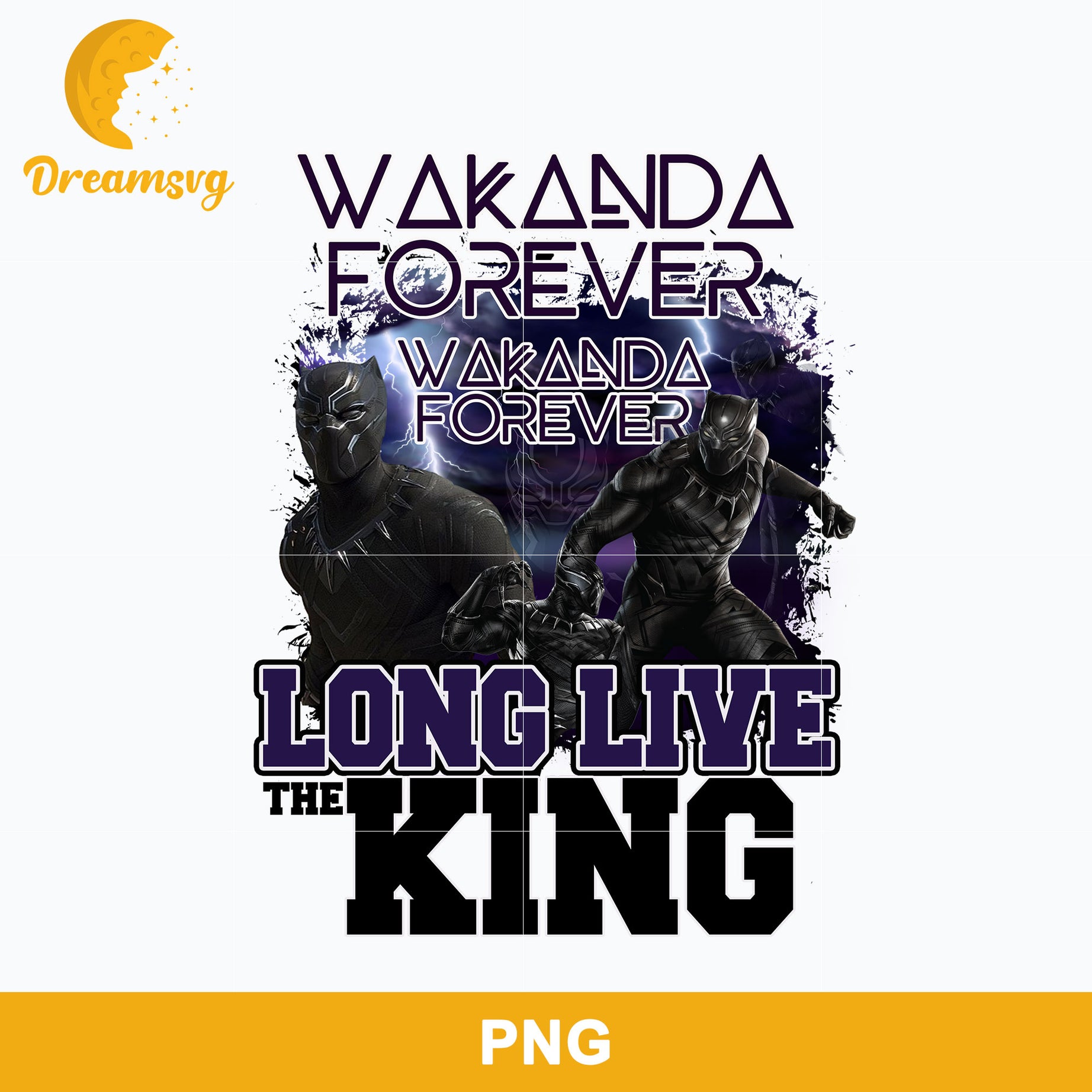 Long Live The King PNG, Marvel Black Panther PNG, Marvel PNG