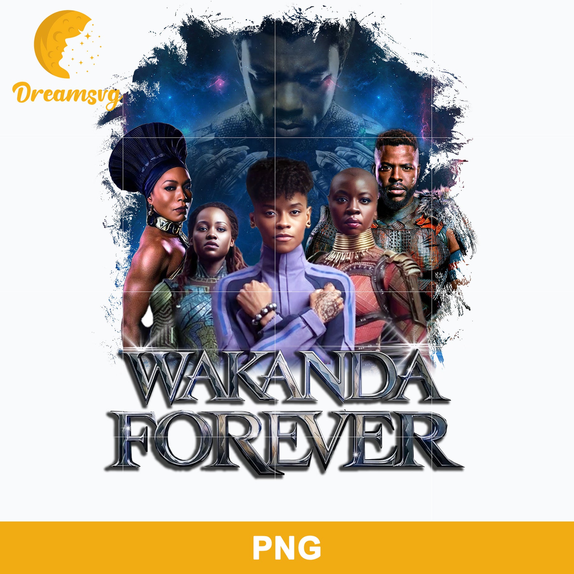 Wakanda Forever PNG, Black Panther PNG, Marvel Black Panther PNG.
