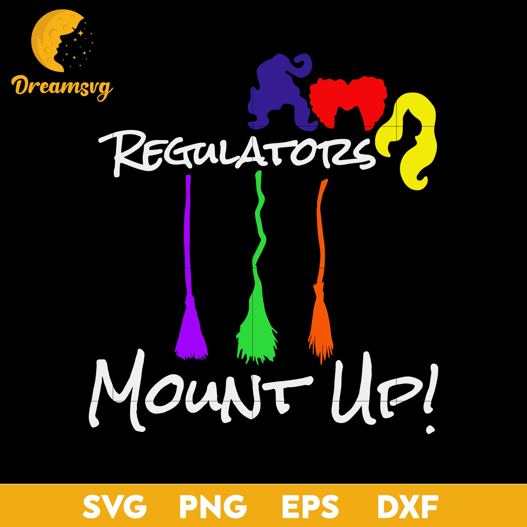 Regulators amount up hocus pocus halloween svg, Halloween svg, png, dxf, eps digital file.