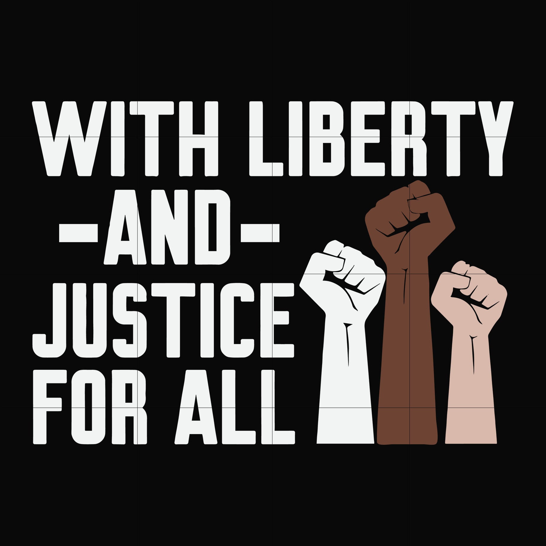 with liberty and justice for all svg, png, dxf, eps digital file TD017 – DreamSVG Store