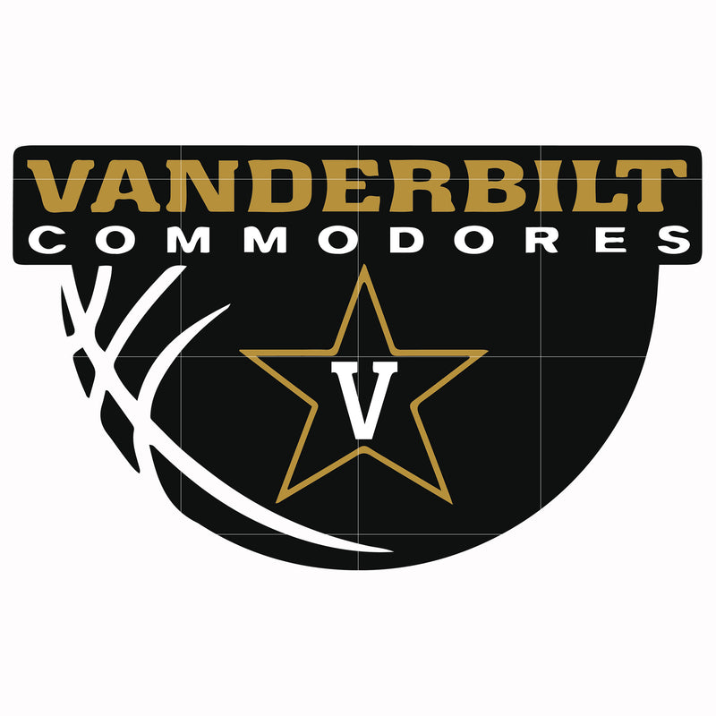 Vanderbilt Commodores svg, png, dxf, eps file NCAA0000315
