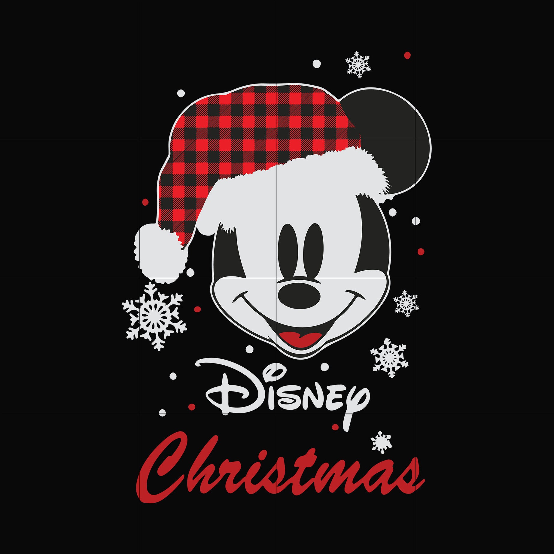 Disney christmas svg, mickey christmas svg, png, dxf, eps digital file